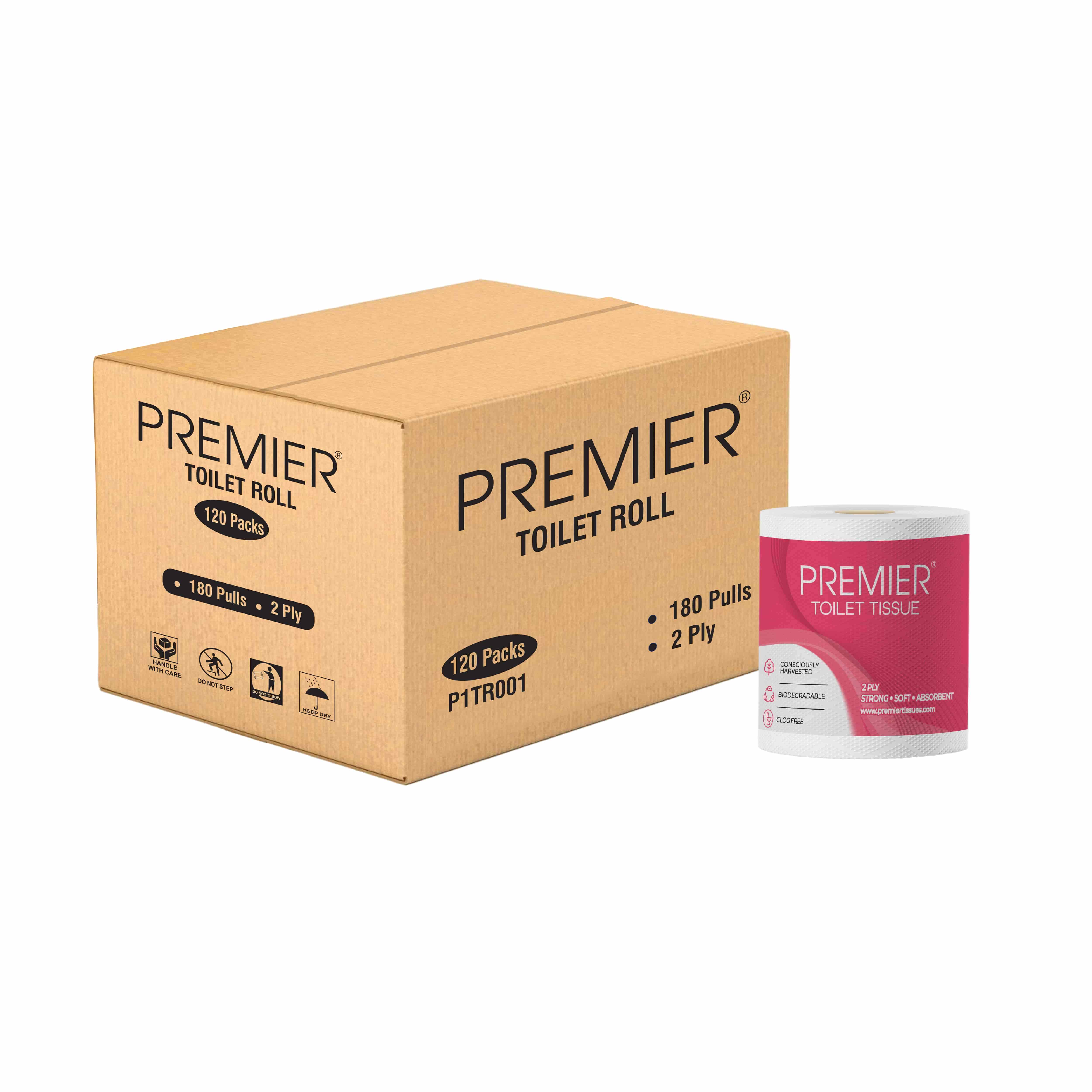 Premier Tissue  Paper TR 180 Pulls